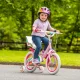 14 colos Verve Einhorn gyerekkerékpár kiegészítő kerekekkel, pink