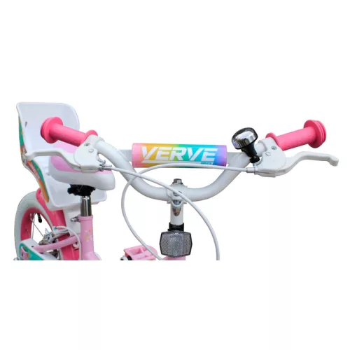 14 colos Verve Einhorn gyerekkerékpár kiegészítő kerekekkel, pink