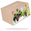 Claas Arion 410 pedálos traktor pótkocsival, Többszínű