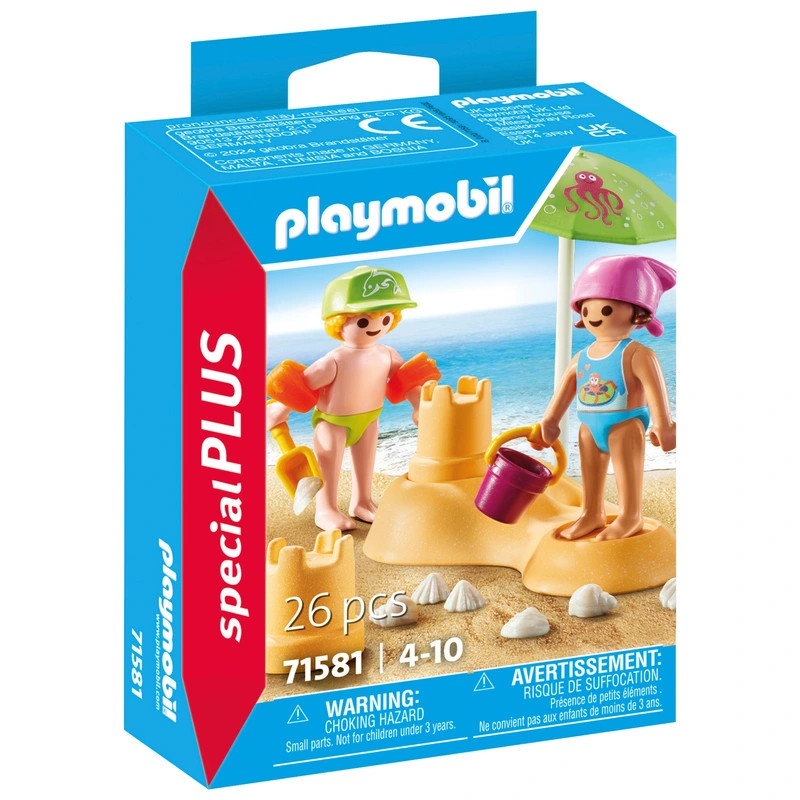 PLAYMOBIL Special Plus 71581 Gyerekek homokvárral – fő nézet