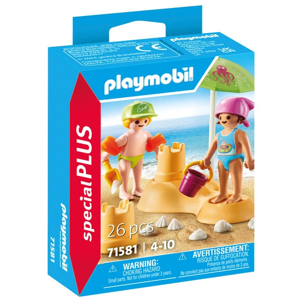 PLAYMOBIL Special Plus 71581 Gyerekek homokvárral – alternatív kép 1