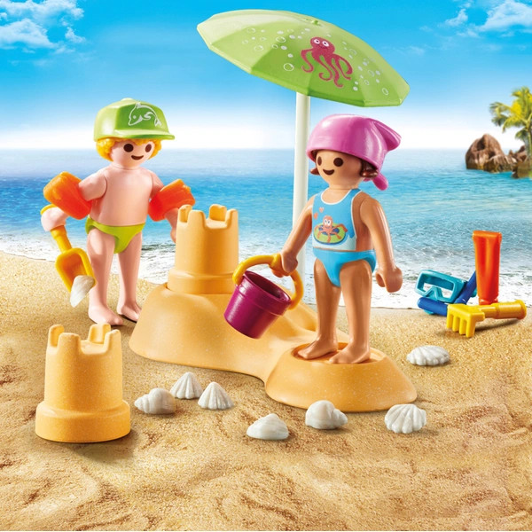 PLAYMOBIL Special Plus 71581 Gyerekek homokvárral – alternatív kép 2