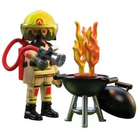 PLAYMOBIL Special Plus 72149 Tűzoltó tűzfészekkel
