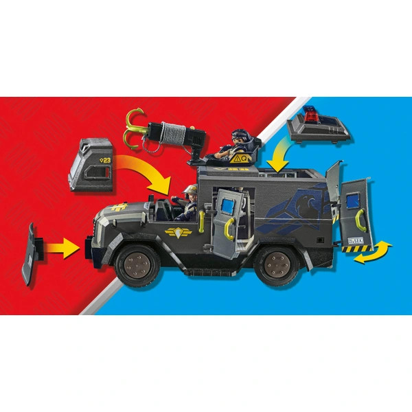 PLAYMOBIL City Action 71144 SWAT terepjáró – alternatív kép 3