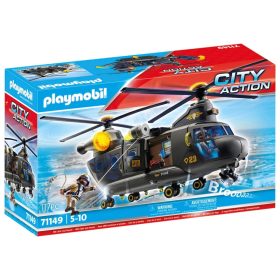   PLAYMOBIL City Action 71149 SWAT mentőhelikopter fénnyel és hanggal