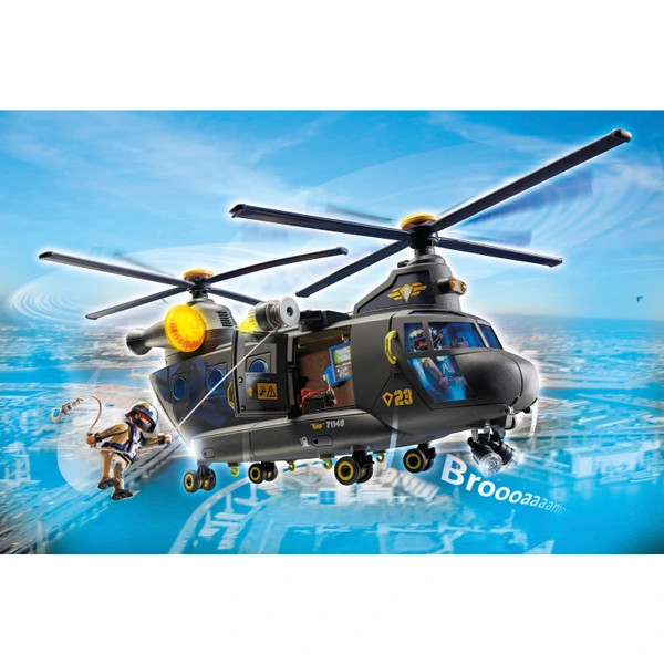 PLAYMOBIL City Action 71149 SWAT mentőhelikopter fénnyel és hanggal – alternatív kép 2