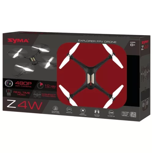 SYMA Drón Z4W Explorer PRW összecsukható, kamerával és WiFi-vel, 3–5 év, Többszínű