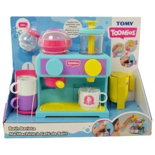 TOMY Toomies Barista fürdőszett, 3–5 év, Többszínű