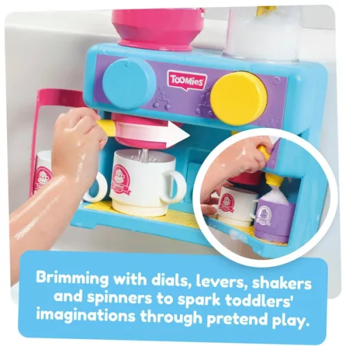 TOMY Toomies Barista fürdőszett, 3–5 év, Többszínű