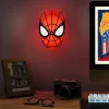 Spiderman maszk lámpa – Marvel éjjeli fény - INGYENES SZÁLLÍTÁSSAL