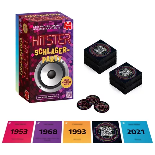 Hitster Schlager-Party – német slágeres zenei társasjáték