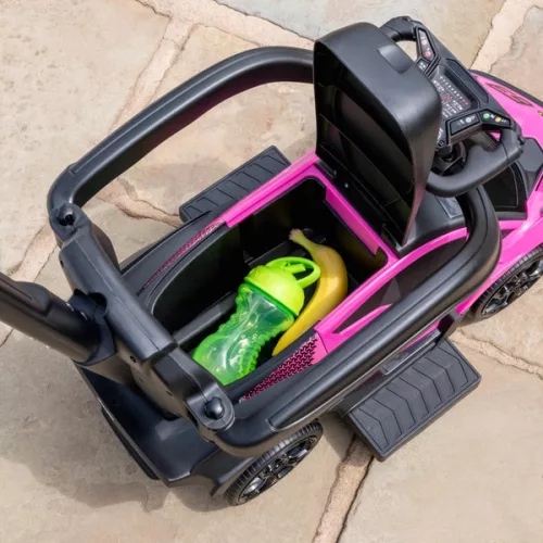 Lamborghini 63 kisautó tolókarral és hanggal, rózsaszín