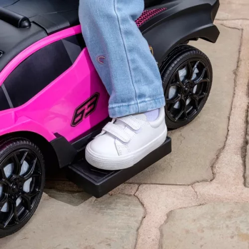 Lamborghini 63 kisautó tolókarral és hanggal, rózsaszín