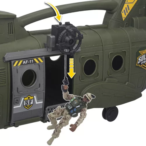 Soldier Force katonai járműszett fénnyel és hanggal