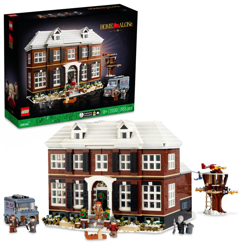 LEGO Ideas Otthon, egyedül Kevin otthon 21330 – fő nézet