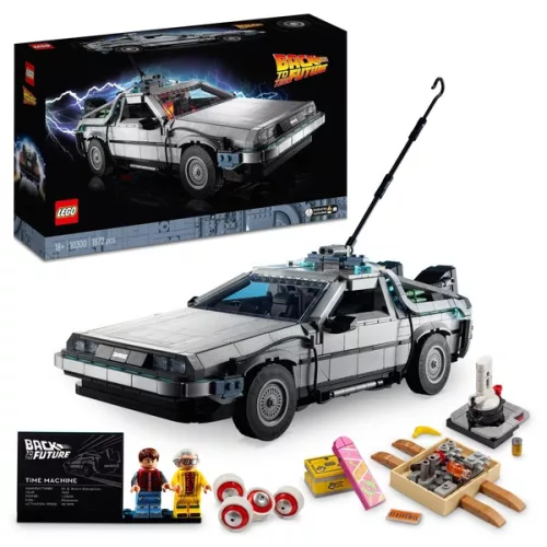 LEGO Icons Az időgép a Vissza a jövőbe DeLorean DMC-12 című filmből 10300