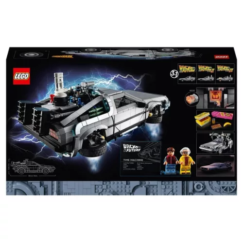 LEGO Icons Az időgép a Vissza a jövőbe DeLorean DMC-12 című filmből 10300