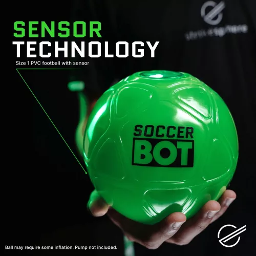 Strikesphere Soccer Bot – Az EREDETI Beltéri Fociedző Robot (Boost Móddal)