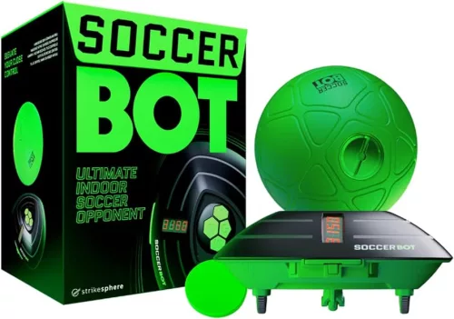 Strikesphere Soccer Bot – Az EREDETI Beltéri Fociedző Robot (Boost Móddal)