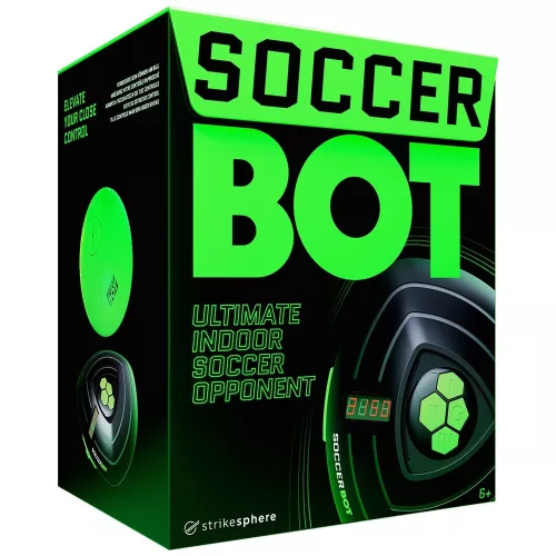 Strikesphere Soccer Bot – Az EREDETI Beltéri Fociedző Robot (Boost Móddal)