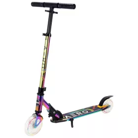 Aero Roller Neo Chrome Kick LED Kerekekkel, 3–5 év, Többszínű