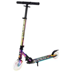 Aero Roller Neo Chrome Kick LED Kerekekkel, 3–5 év, Többszínű