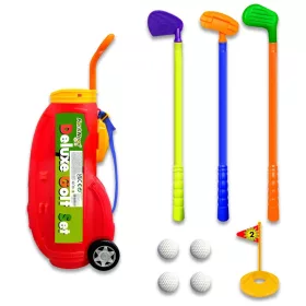 Deluxe golfkészlet gyerekeknek, 3–5 év, Többszínű
