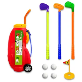 Deluxe golfkészlet gyerekeknek, 3–5 év, Többszínű