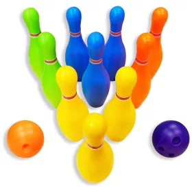 Bowling szett, 3–5 év, Többszínű