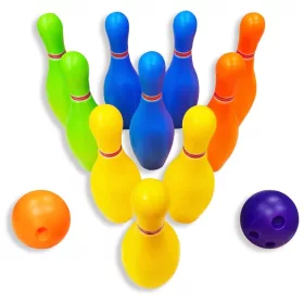 Bowling szett, 3–5 év, Többszínű