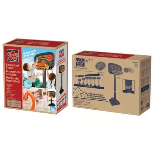 Grow'n Up kosárlabda palánk kosárlabdával és pumpával