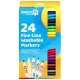 Crafty Co. Fine Line marker mosható festékkel, 24 db