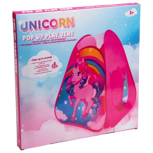 Rózsaszín unikornisos játszósátor