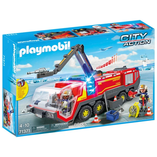 PLAYMOBIL City Action 71371 Reptéri tűzoltóautó – alternatív kép 1