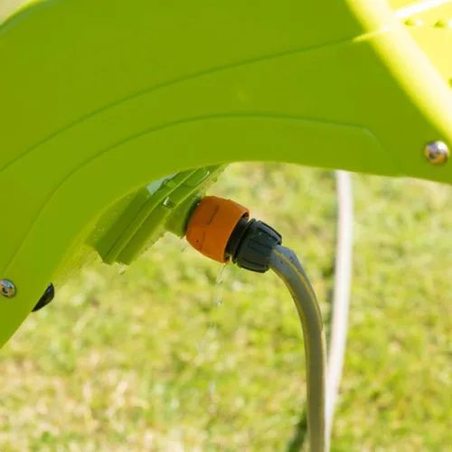 Hullámcsúszda vízcsatlakozással, 180 cm, zöld