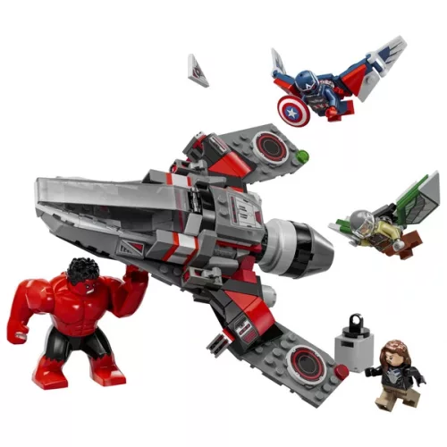 LEGO Marvel Super Heroes Amerika Kapitány és Vörös Hulk Összecsapása 76292