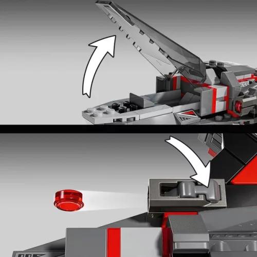 LEGO Marvel Super Heroes Amerika Kapitány és Vörös Hulk Összecsapása 76292