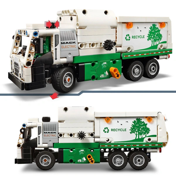 LEGO Technic Mack LR elektromos szemetesautó 42167 – alternatív kép 6