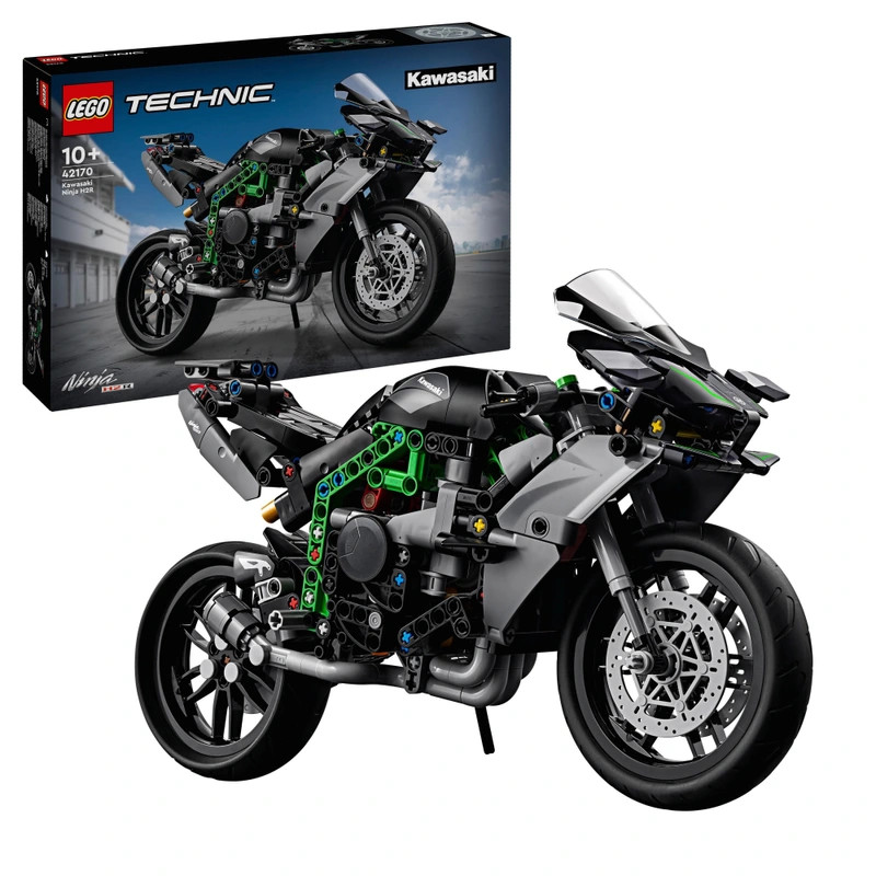 LEGO Technic Kawasaki Ninja H2R motorkerékpár 42170 – fő nézet