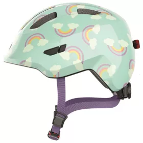 ABUS Rainbow kerékpáros sisak LED-del, M-es méret