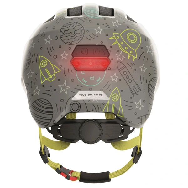 ABUS kerékpáros sisak Grey Space LED-del, M-es méret – alternatív kép 2