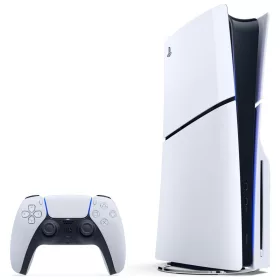 PlayStation 5 Slim konzol – Disc Edition, 1 TB, fehér