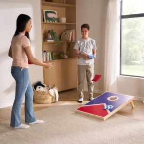 Cornhole játékkészlet, 3–5 év, Többszínű