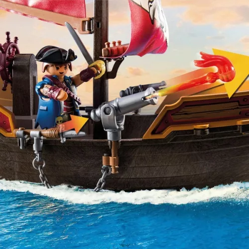 PLAYMOBIL Pirates 71418 Kis kalózhajó, 3–5 év