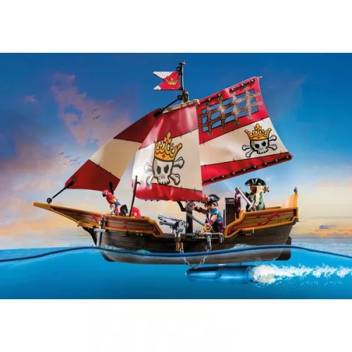 PLAYMOBIL Pirates 71418 Kis kalózhajó, 3–5 év