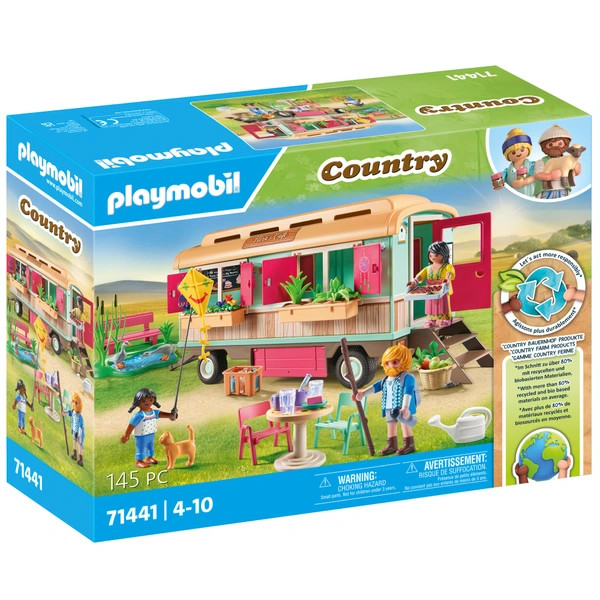 PLAYMOBIL Country 71441 Hangulatos lakókocsi kávézó – alternatív kép 1