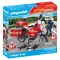 PLAYMOBIL Action Heroes 71466 Tűzoltó motorkerékpár a baleset helyszínén, 3–5 év
