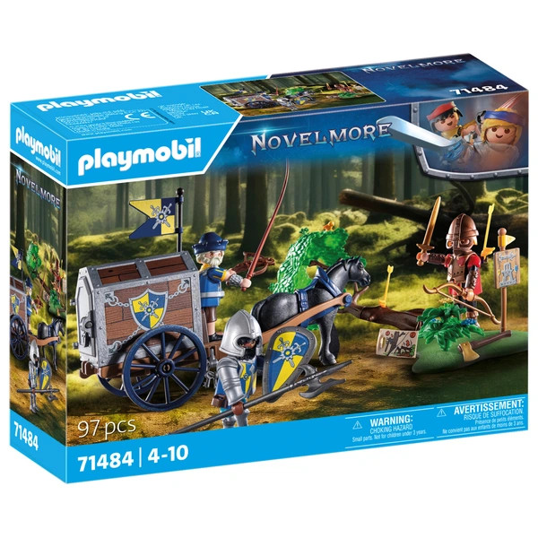 PLAYMOBIL Novelmore 71484 Szállítókocsi rablása – alternatív kép 1