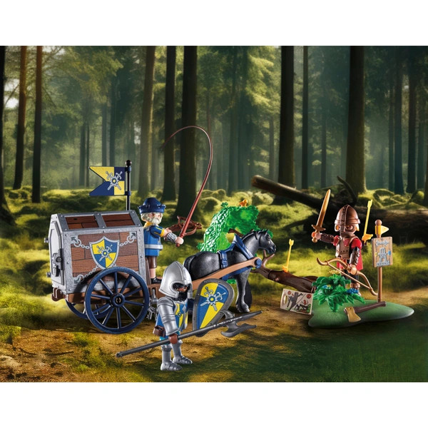 PLAYMOBIL Novelmore 71484 Szállítókocsi rablása – alternatív kép 2
