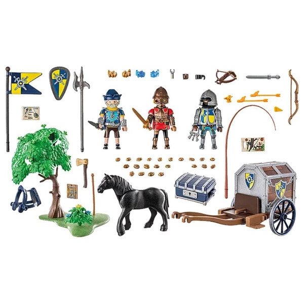 PLAYMOBIL Novelmore 71484 Szállítókocsi rablása – alternatív kép 3